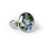 Blue spring pierścionek z ilustracją w sklepie internetowym Artillo
