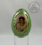 Jajko ażurowe zielone "Dama" w sklepie internetowym Artillo
