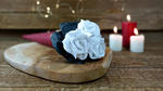 Bukiet róż z filcu - biały w sklepie internetowym Artillo