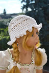 Biała letnia czapka, kapelusz w sklepie internetowym Artillo