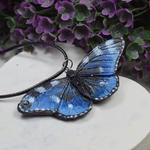 Wisiorek niebieski motyl w sklepie internetowym Artillo
