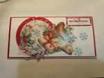 Kartka Boże Narodzenie z ptaszkiem #4 w sklepie internetowym Artillo