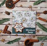 Kartka świąteczna - gwiazdka z piernika 2 w sklepie internetowym Artillo