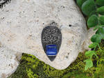 Stalowy wisior drzewo życia z lapisem lazuli w sklepie internetowym Artillo