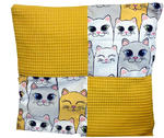 Poszewka dekoracyjna na poduszkę 40 x 40 Wesołe koty w sklepie internetowym Artillo