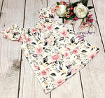 Bluzeczka Mia r.140 i 146 drobne kwiatki w sklepie internetowym Artillo