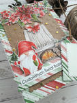 Kartka świąteczna ze skrzatem i kominkiem w sklepie internetowym Artillo