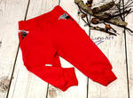 Spodnie z kieszeniami czerwone r.128 i 134 w sklepie internetowym Artillo