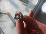Srebrny autorski pierścionek z opal w sklepie internetowym Artillo
