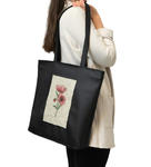 Duża torba na ramię z haftem Mak Polny w sklepie internetowym Artillo