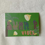 Kartka Summer Vibes zielona w sklepie internetowym Artillo
