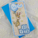 Kartka urodzinowa dla chłopca z uroczym króliczkiem w sklepie internetowym Artillo