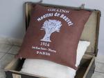 Poduszki w stylu vintage - wersja brązowa w sklepie internetowym Artillo