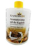 Aromatyczna sól do kąpieli drzewo sandałowe, borowina Krynickie SPA 600g w sklepie internetowym KwiatyUpominki.net
