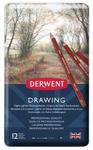 Zestaw Kredek Derwent Drawing 12 kolorów (Metalbox) w sklepie internetowym MONET