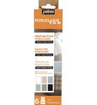 Farby do Porcelany Kredowe Pebeo Porcelaine 150 kpl. 6X20 ml w sklepie internetowym MONET