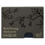 Pocztówki do Rysowania Czarne Haiku Cards SMLT A6 24 ark 300 g w sklepie internetowym MONET