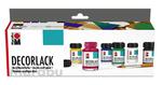 Błyszczące Farby do Dekoracji DecorLack 6 x 15 ml Marabu w sklepie internetowym MONET