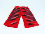 Ultra modne mitenki filcowe czerwone w sklepie internetowym AzjaCentralnaPL 
