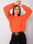 Sweter-267-SW-1648.02P-fluo pomaraÃÂczowy w sklepie internetowym Fashion MB