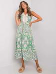 Sukienka-DHJ-SK-13561.84-biaÃÂo-zielony w sklepie internetowym Fashion MB