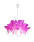 Lampa wisząca Farfalla 1xE27 ciemny róż LP-3439/1P dark pink w sklepie internetowym luke.sklep.pl