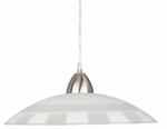 Lampa wisząca PLATE 1X60W E27 Mleczny 24 PREZENT w sklepie internetowym luke.sklep.pl