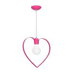 Lampa wisząca AMORE DARK PINK 1xE27 w sklepie internetowym luke.sklep.pl