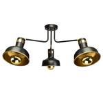 Lampa sufitowa MARGO 3xE27 BLACK/GOLD 3xE27 w sklepie internetowym luke.sklep.pl