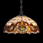 Lampa wisząca TIFFANY 2X60W E27 95 PREZENT w sklepie internetowym luke.sklep.pl