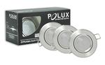 Zestaw 3 oczek SUN LED GU10 3x3,5W 305268 Srebrny połysk GOLDLUX w sklepie internetowym luke.sklep.pl