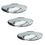 Zestaw 3 oczek OLIN 3x3,5W LED 306197 Chrom POLUX/SANICO w sklepie internetowym luke.sklep.pl