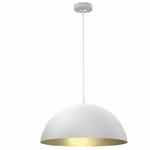 Lampa wisząca BETA WHITE/GOLD 1xE27 45cm w sklepie internetowym luke.sklep.pl