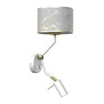 Kinkiet SENSO White/Gold 1xE27 + 1x mini GU10 w sklepie internetowym luke.sklep.pl