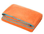 Ręcznik szybkoschnący z mikrofibry 80X160 Eurofirany Iga jasny pomarańczowy 380g/m2 w sklepie internetowym Sarahome