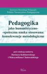 Pedagogika Jako Humanistyczno-społeczna Nauka Stosowana: Konsekwencje Metodologiczne w sklepie internetowym Gigant.pl