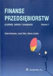 Finanse Przedsiębiorstw Przykłady Zadania I Rozwiązania w sklepie internetowym Gigant.pl