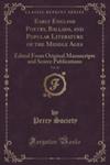 Early English Poetry, Ballads, And Popular Literature Of The Middle Ages, Vol. 22 w sklepie internetowym Gigant.pl