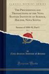The Proceedings And Transactions Of The Nova Scotian Institute Of Science, Halifax, Nova Scotia, Vol. 1 w sklepie internetowym Gigant.pl
