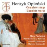 Opieński: Complete Songs / Chamber Works w sklepie internetowym Gigant.pl