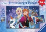 Puzzle Frozen Zorza Polarna 2x24 w sklepie internetowym Gigant.pl