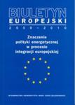 Biuletyn Europejski 2009-2010 w sklepie internetowym Gigant.pl