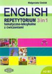 English 3 In 1 Repetytorium Tematyczno - Leksykalne Z Ćwiczeniami w sklepie internetowym Gigant.pl