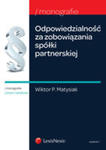 Odpowiedzialność Za Zobowiązania Spółki Partnerskiej w sklepie internetowym Gigant.pl