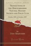 Transactions Of The Hertfordshire Natural History Society And Field Club, Vol. 9 w sklepie internetowym Gigant.pl