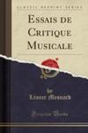 Essais De Critique Musicale (Classic Reprint) w sklepie internetowym Gigant.pl