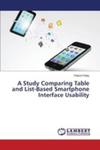 A Study Comparing Table And List - Based Smartphone Interface Usability w sklepie internetowym Gigant.pl