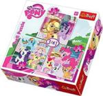 Puzzle 3w1 My Little Pony Zabawy Kucyków w sklepie internetowym Gigant.pl