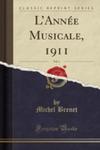 L'année Musicale, 1911, Vol. 1 (Classic Reprint) w sklepie internetowym Gigant.pl