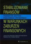Stabilizowanie Finansów Podmiotów Sektora Publicznego I Prywatnego W Warunkach Zaburzeń Finansowych w sklepie internetowym Gigant.pl